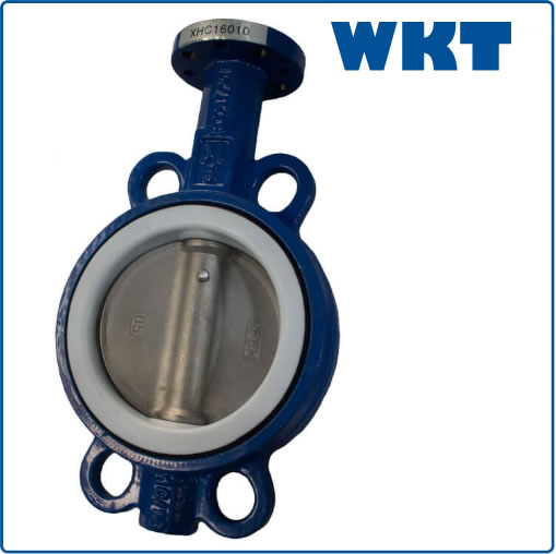 Bare Shaft Cast iron Wafer Butterfly Valve DN150 Wafer butterfly